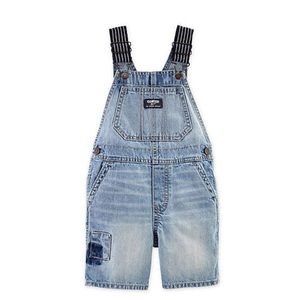 Oshkosh Denim Short Overalls Boys 4T